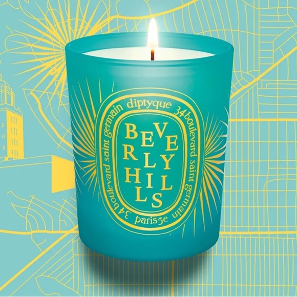 diptyque Accents Diptyque Beverly Hills Empty Candle Holder Jar And Box Vessel Limited